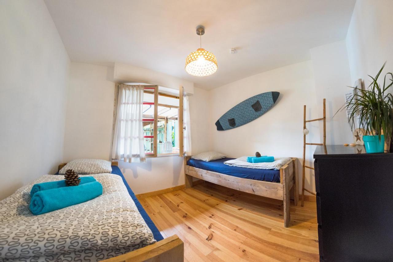Pura Vida Lodge Mimizan-Plage Bagian luar foto